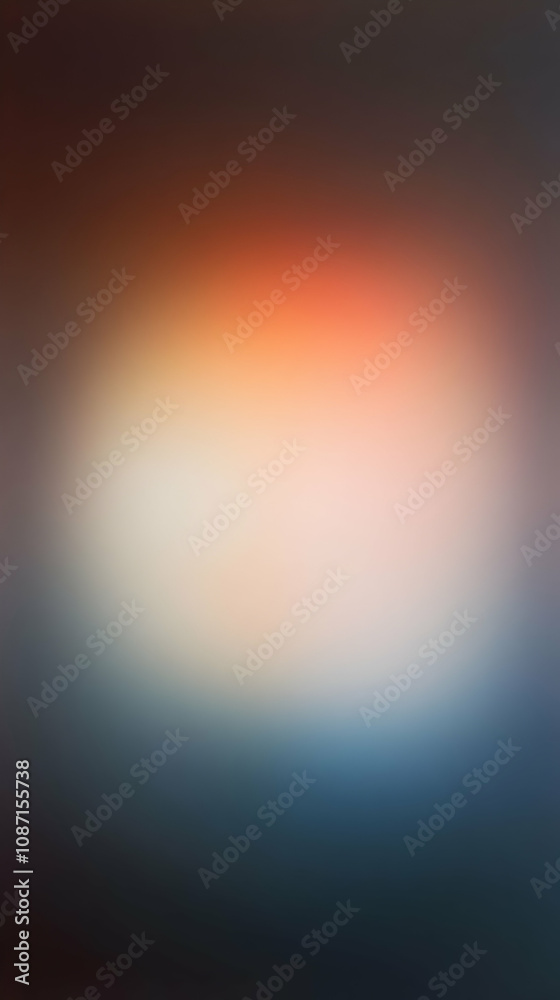abstract blurred gradient Light Gray Yellow Orange White vertical background