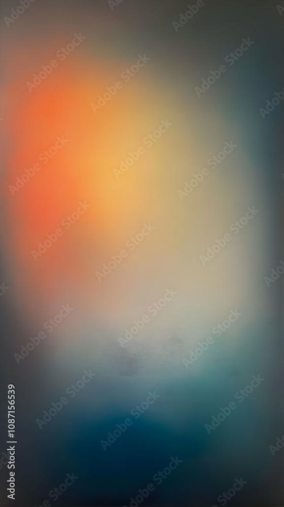 Fototapeta premium abstract blurred gradient Light Orange Blue Light Gray Red vertical background