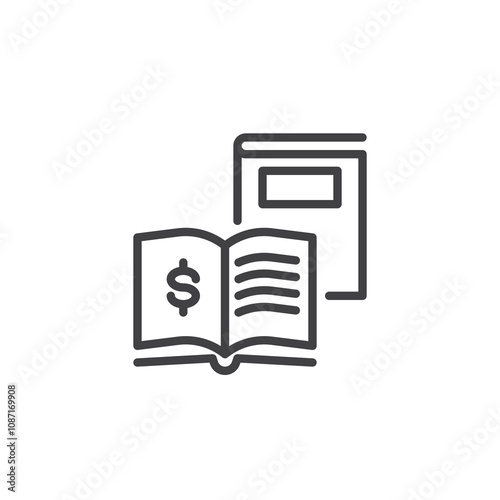 Financial Literacy line icon