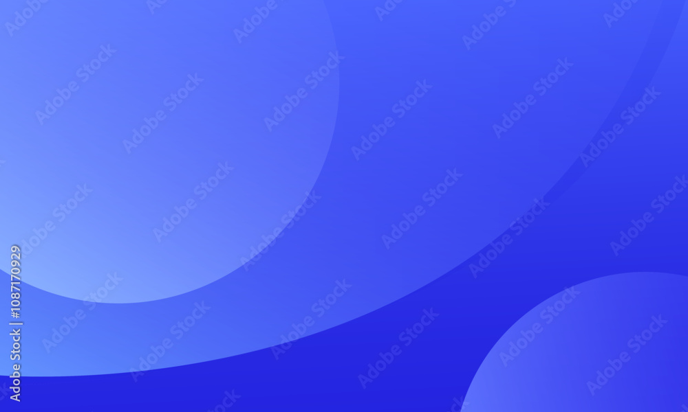 Fototapeta premium Abstract blue wave background. Vector illustration