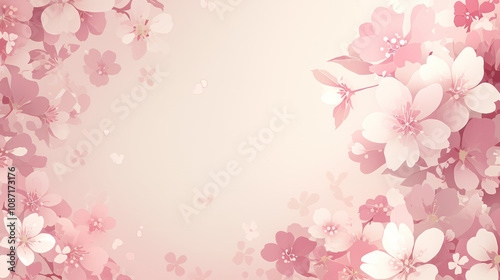 桜の背景