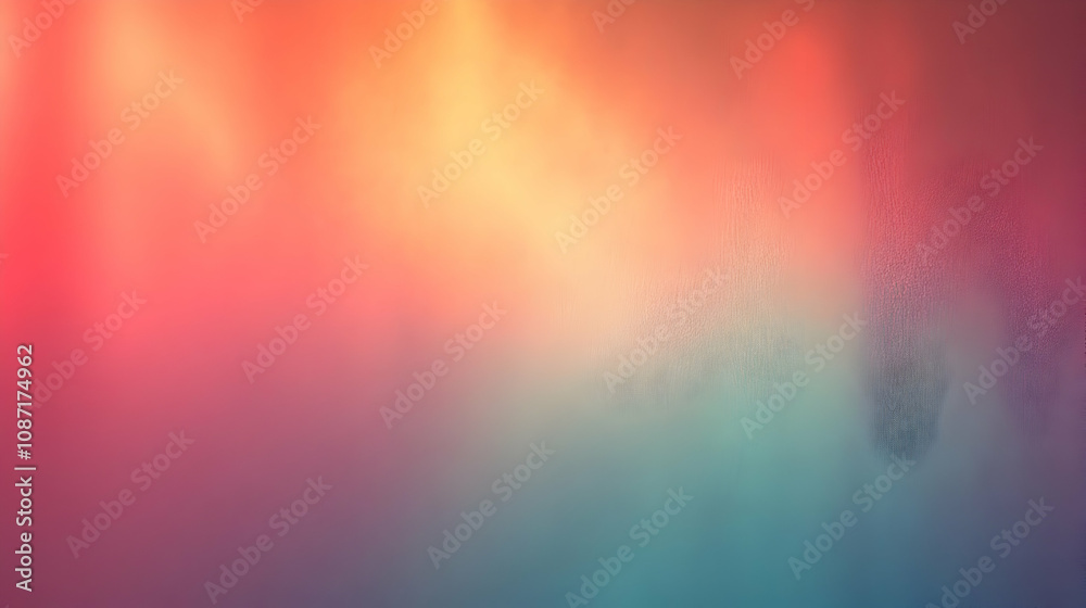 Abstract Background - Teal, Yellow, Pink, and Red Gradient Abstract Background - Teal, Yellow, Pink, and Red Gradient