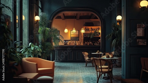 Burning Village Interior 