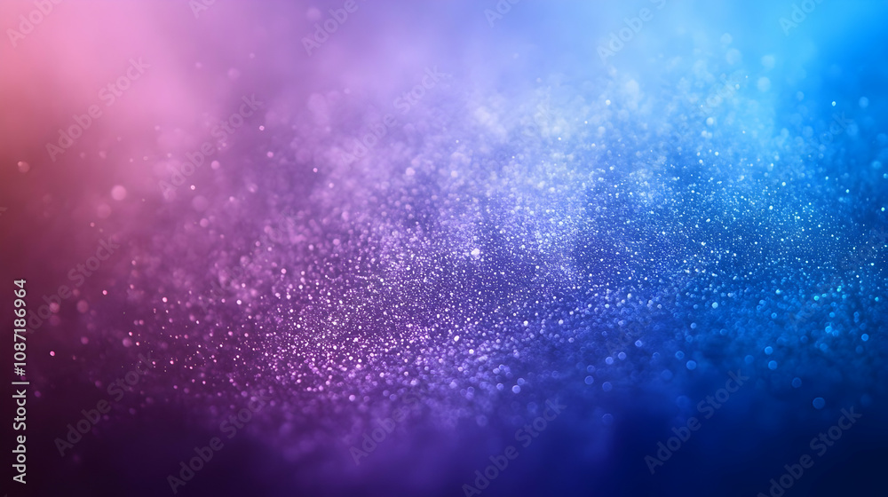 Abstract Glitter Background with Blue and Purple Abstract Glitter Background with Blue and Purple