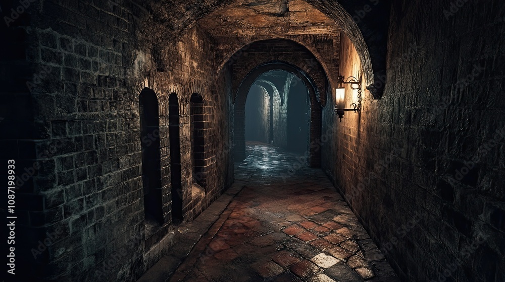 Eerie Dungeon Interior Eerie Dungeon Interior