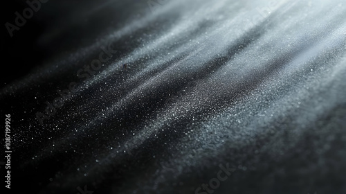 Abstract Background with White Particles