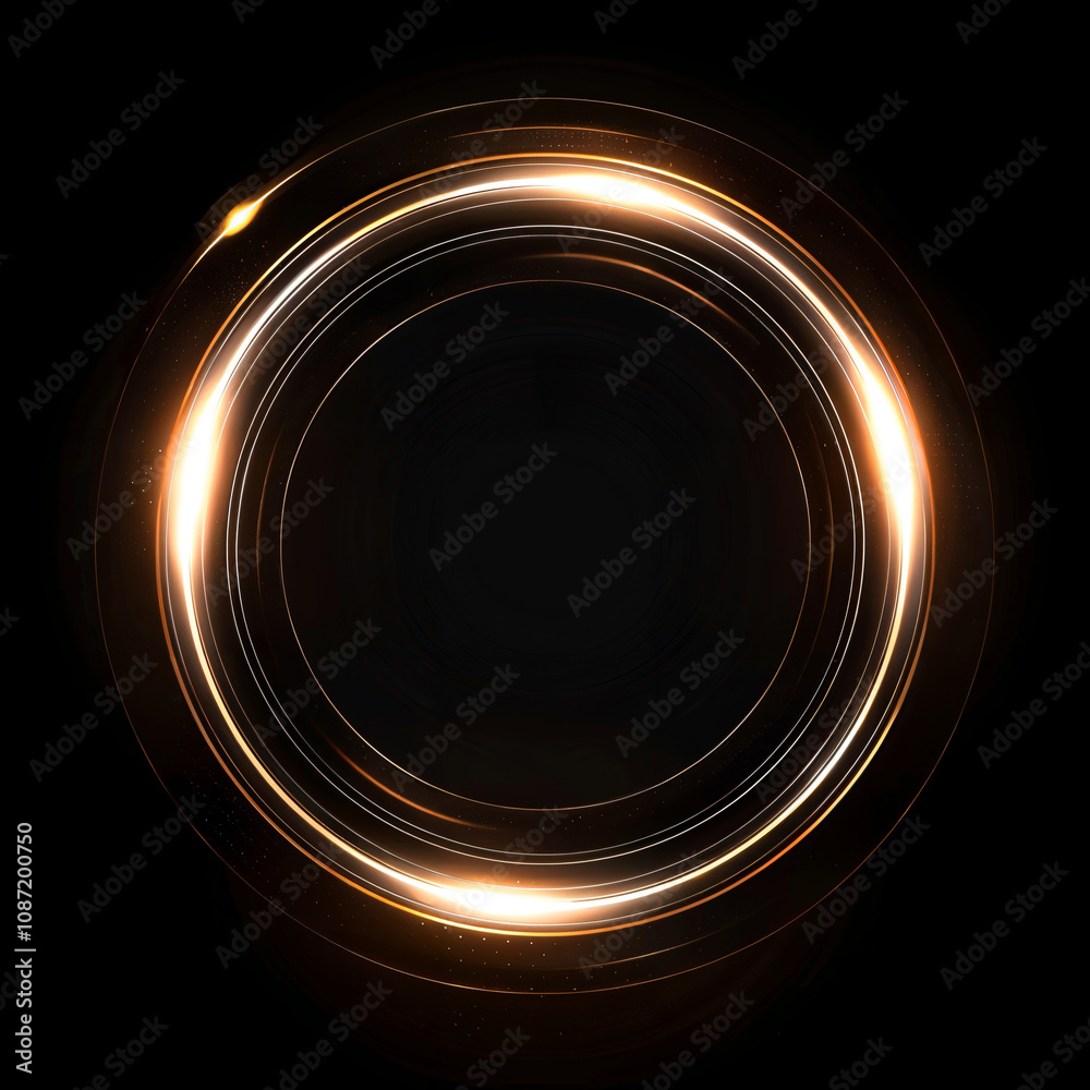 A circle with the quot glow quot in the dark A circle with the quot glow quot in the dark
