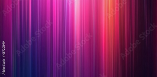 A vertical rainbow line background made of abstract, gradient shapes