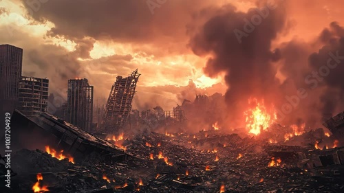 Post-Apocalyptic Cityscape