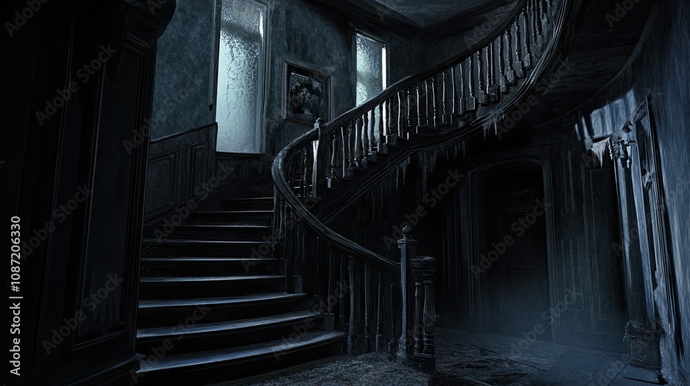 Eerie Mansion Interior Eerie Mansion Interior