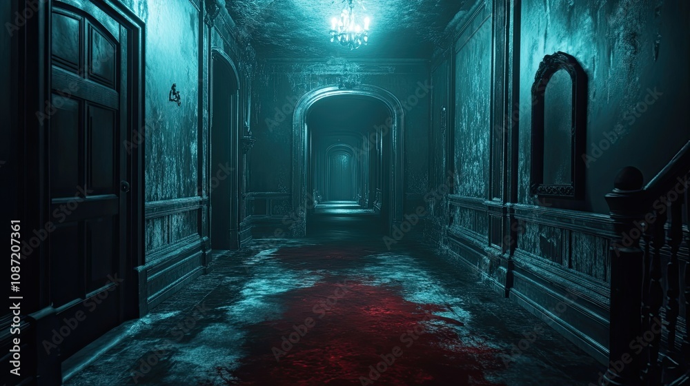 Eerie Mansion Interior Eerie Mansion Interior
