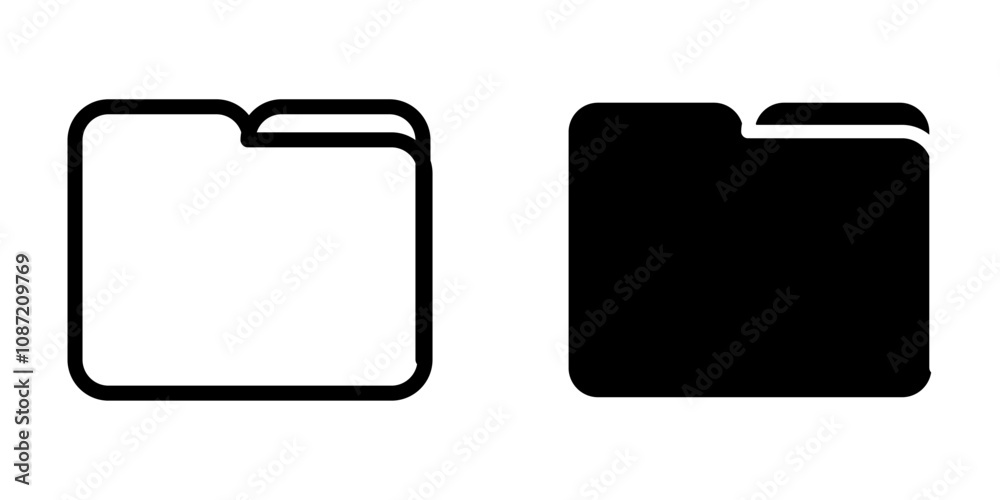 Folder icon template Folder icon template