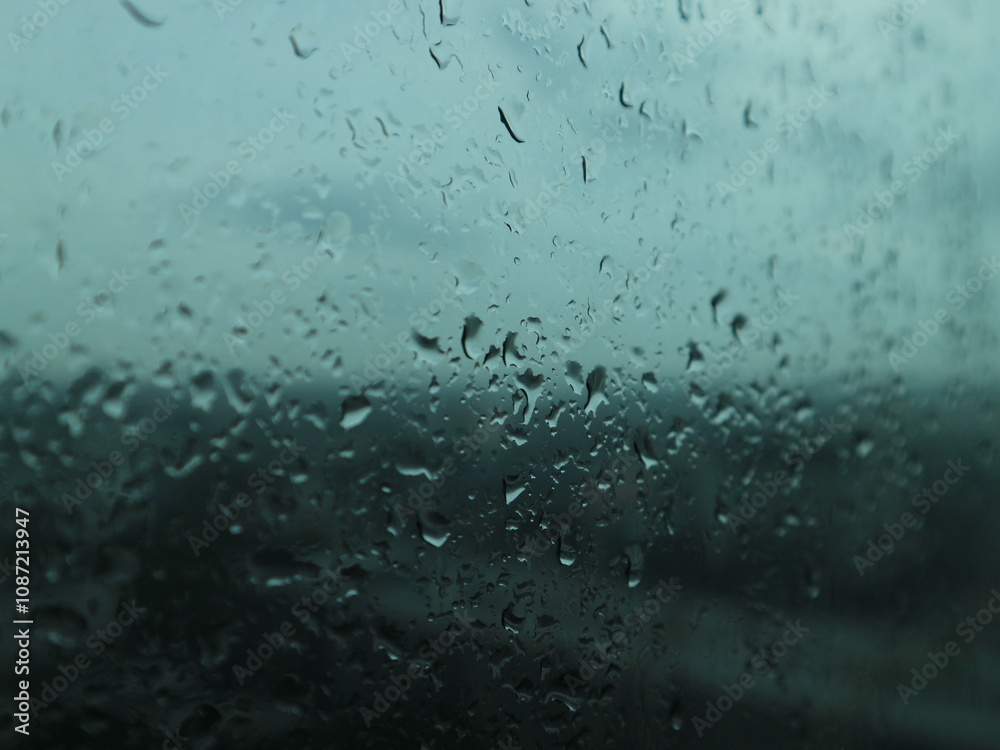 rain drops on window rain drops on window