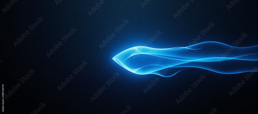 A glowing blue abstract shape set against a noisy gritty black-blue backdrop with a dynamic futuristic header for wallpaper design A glowing blue abstract shape set against a noisy gritty black-blue backdrop with a dynamic futuristic header for wallpaper design