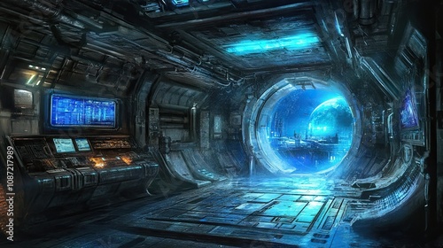 Galactic Bunker Interior 