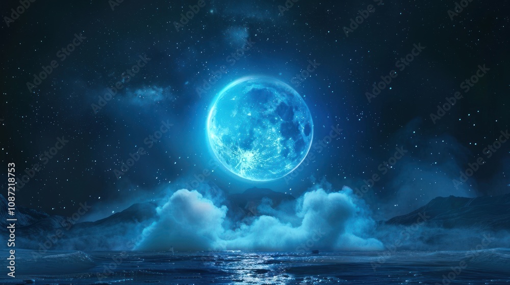 Full Moon Over Water Full Moon Over Water