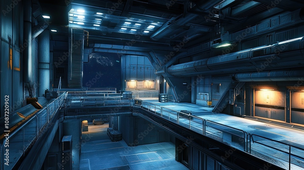 Galactic Bunker Interior Galactic Bunker Interior