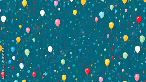 Happy birthday background, birthday cake, birthday concept wallpaper, congratulation, ai generated