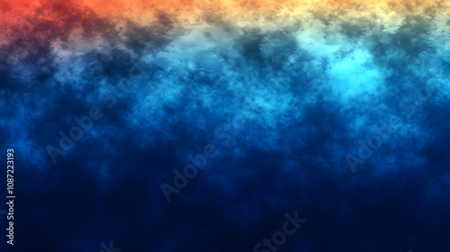 Abstract Blue and Yellow Background