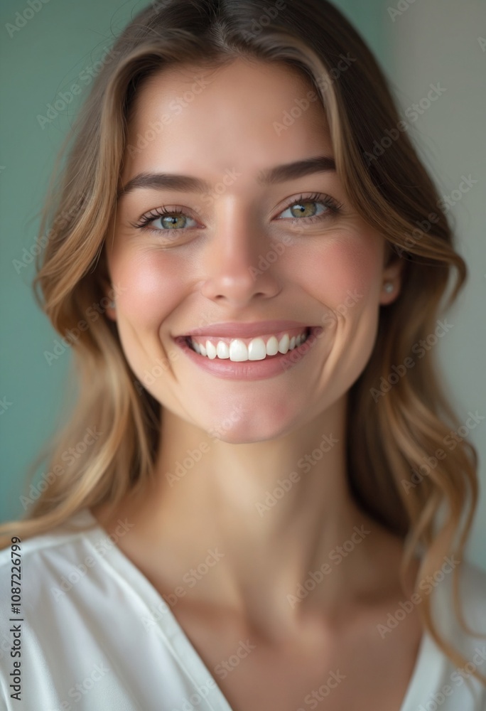 Young woman with perfect healthy pearly white teeth smile. Health, teeth whitening, dental care, dentistry, stomatology concept Young woman with perfect healthy pearly white teeth smile. Health, teeth whitening, dental care, dentistry, stomatology concept