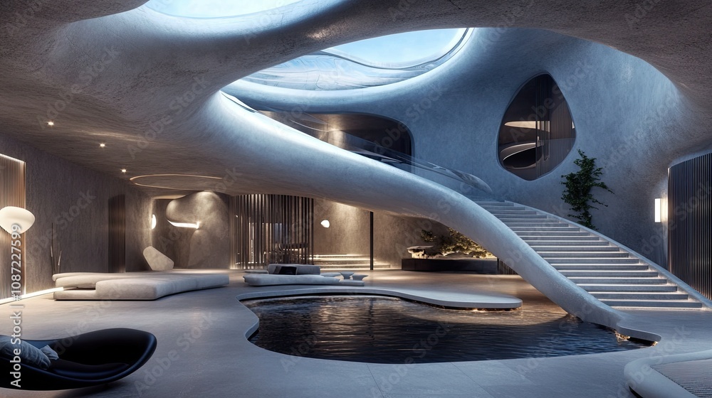 Fototapeta premium International Architecture Interior 