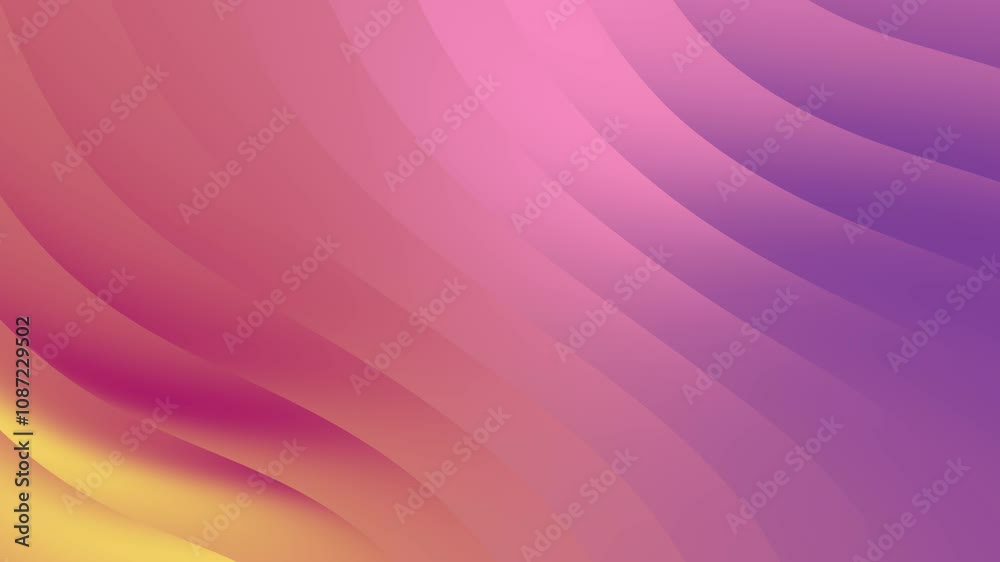 Vibrant pink and purple gradient animation featuring dynamic wavy lines, ideal for eye-catching creative backgrounds or visuals.
Vibrant pink and purple gradient animation featuring dynamic wavy lines, ideal for eye-catching creative backgrounds or visuals.