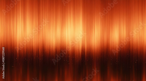 Abstract Background - Orange Vertical Lines and Sparkle