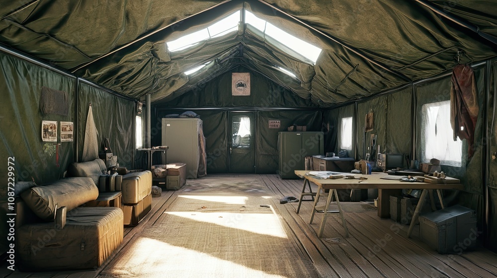 Military Camp Image Interior Military Camp Image Interior