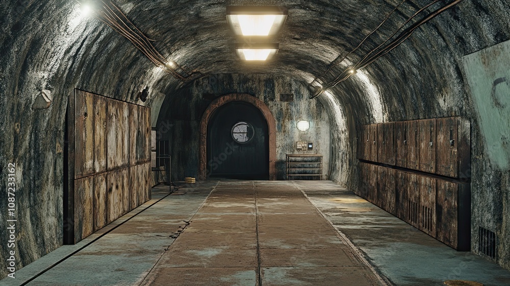 Obraz premium Military Camp Image Interior 