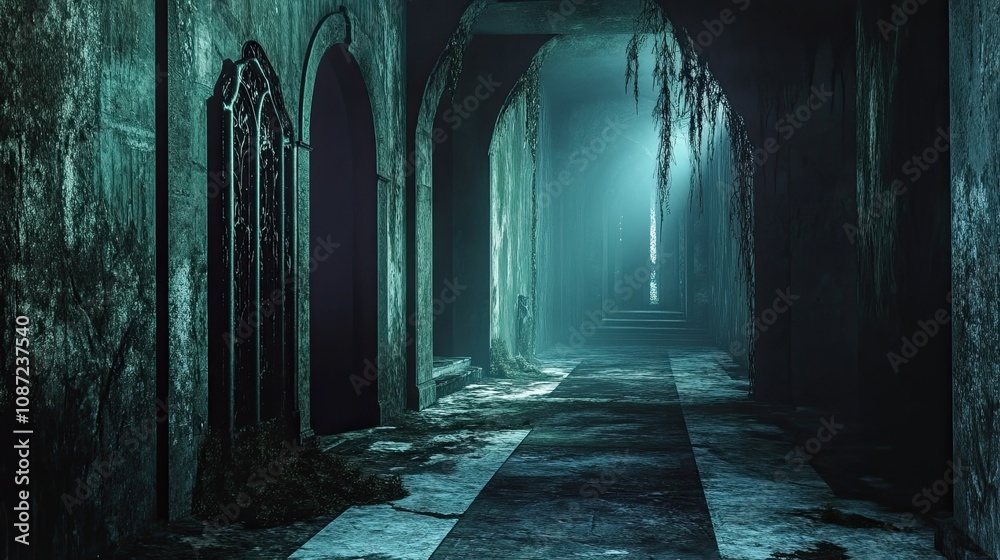 Obraz premium Sinister Fairyland Interior