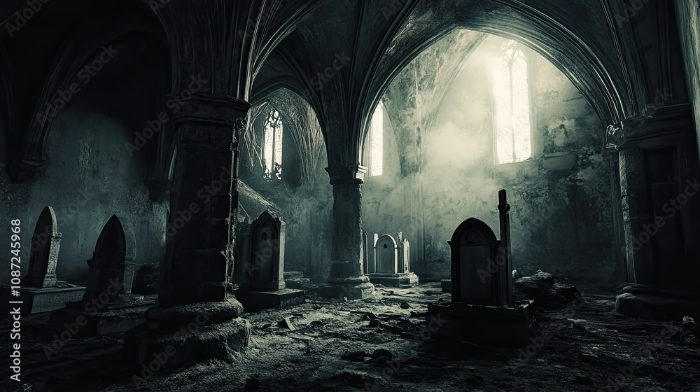 Spectral Graveyard Interior Spectral Graveyard Interior