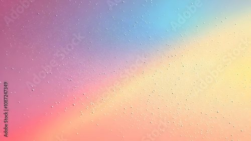 Abstract Background with Pastel Colors and Droplets