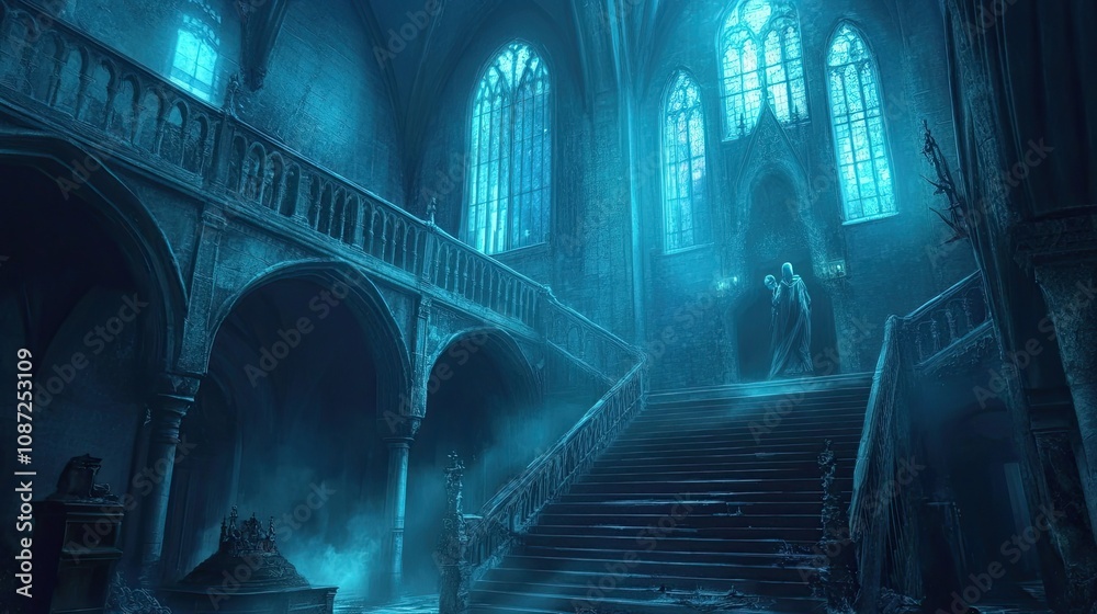 Obraz premium Spooky Castle 