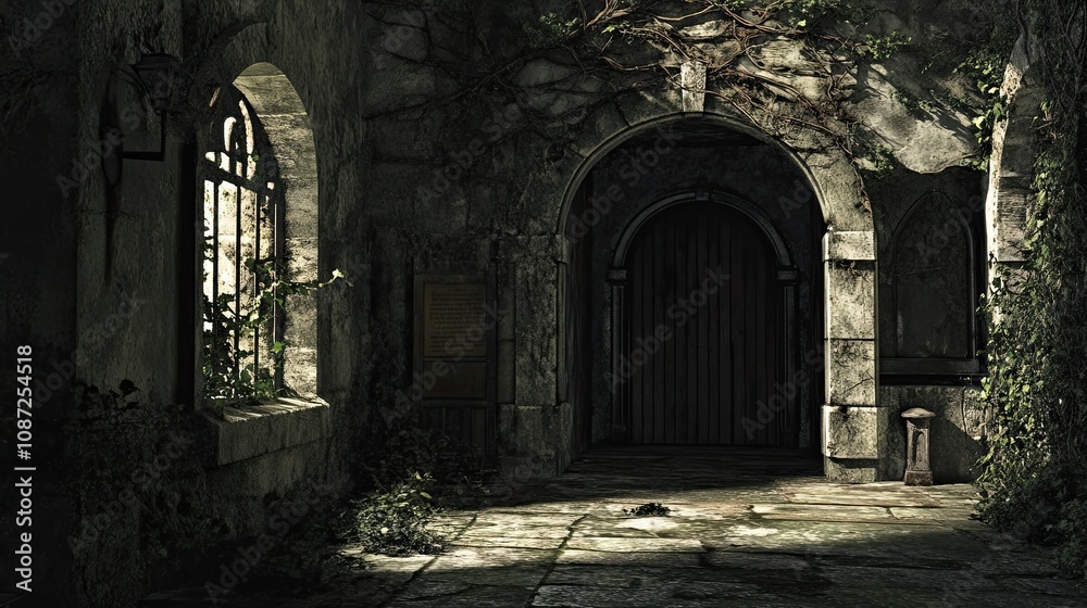 Obraz premium Spooky Castle 
