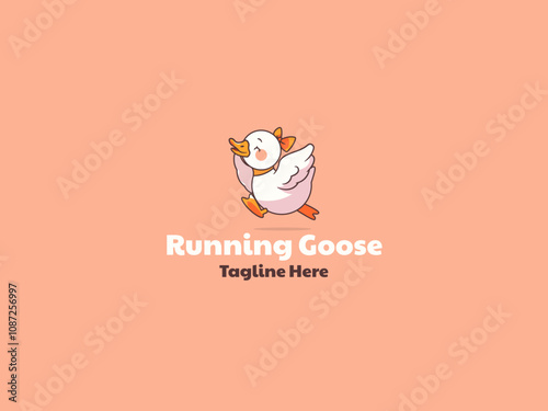 Running Goose Logo