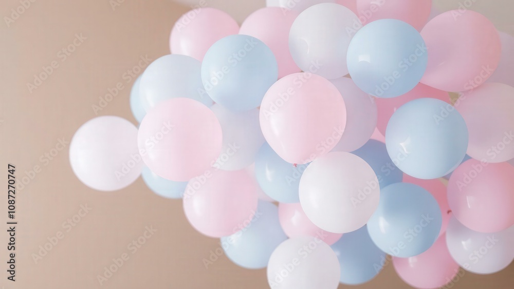 custom made wallpaper toronto digitalElegant Pastel Balloon Garland for Celebrations, Parties, and Special Occasions - Perfect for Baby Showers, Weddings, and More