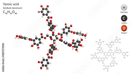 Photos Molecule: Tannic Acid