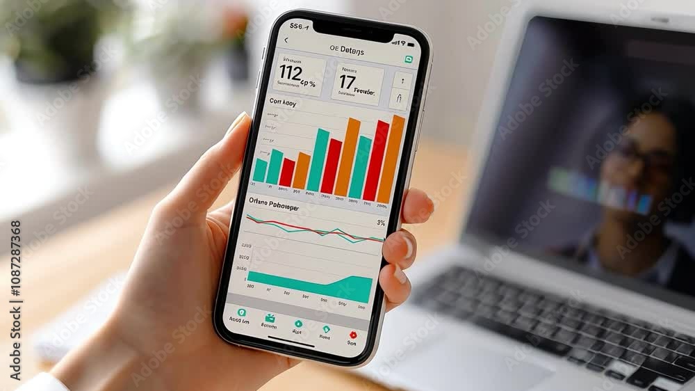 Health app interface showing user activity and wellness metrics.