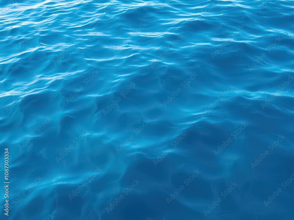 blue sea water with gentle ripples and swirling patterns, nature, summer blue sea water with gentle ripples and swirling patterns, nature, summer