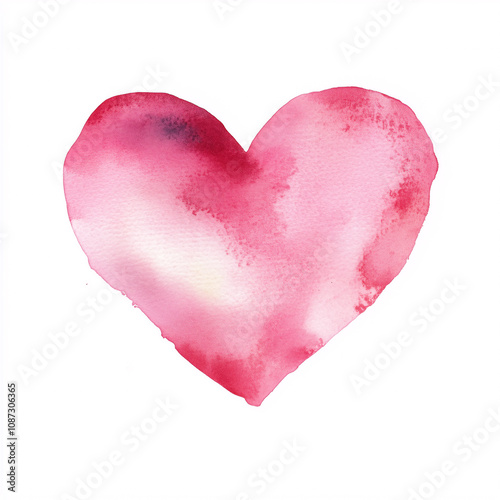 hearts on white background