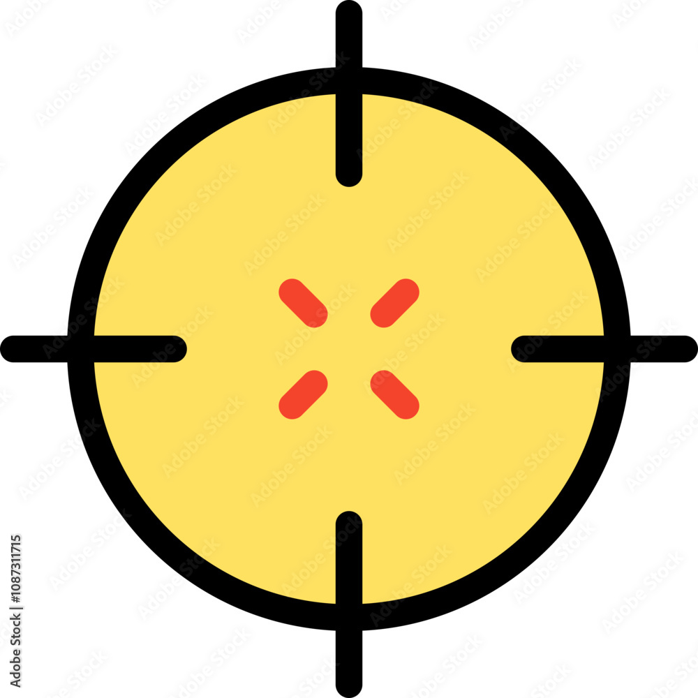 Aim Gun Icon Aim Gun Icon