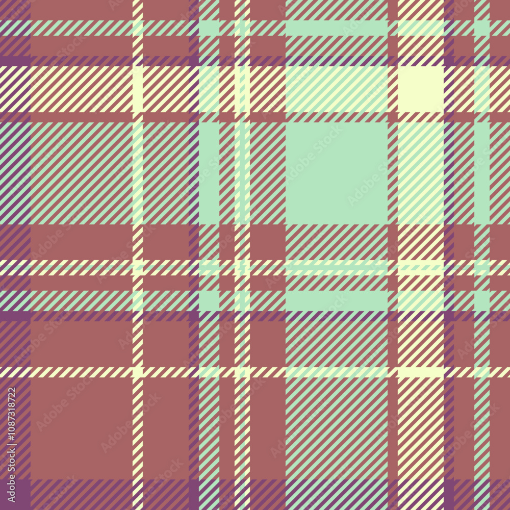 Textile design of textured plaid. Checkered fabric pattern swatch for shirt, dress, suit, wrapping paper print, invitation and gift card. Textile design of textured plaid. Checkered fabric pattern swatch for shirt, dress, suit, wrapping paper print, invitation and gift card.