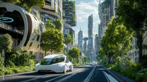 ecological futuristic city