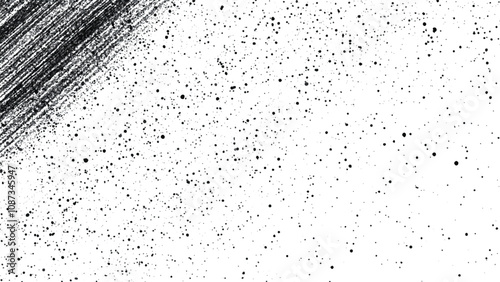 Dirt, grime and scratch overlay on transparent background. Distress Overlay Texture
