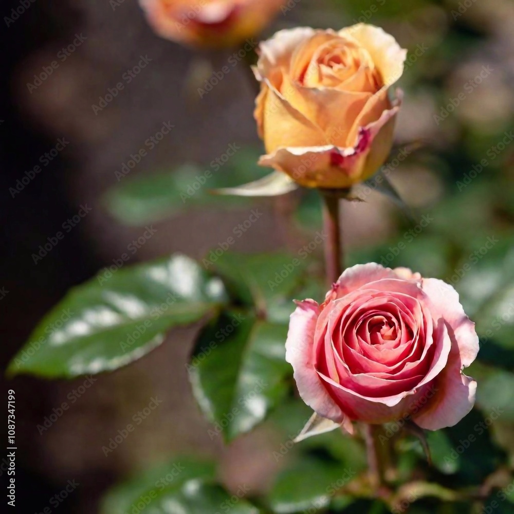 Close-up shot of a wilted rose, with the dried petals in sharp focus and the background softly blurred, symbolizing the passage of time and the cycle of life Close-up shot of a wilted rose, with the dried petals in sharp focus and the background softly blurred, symbolizing the passage of time and the cycle of life