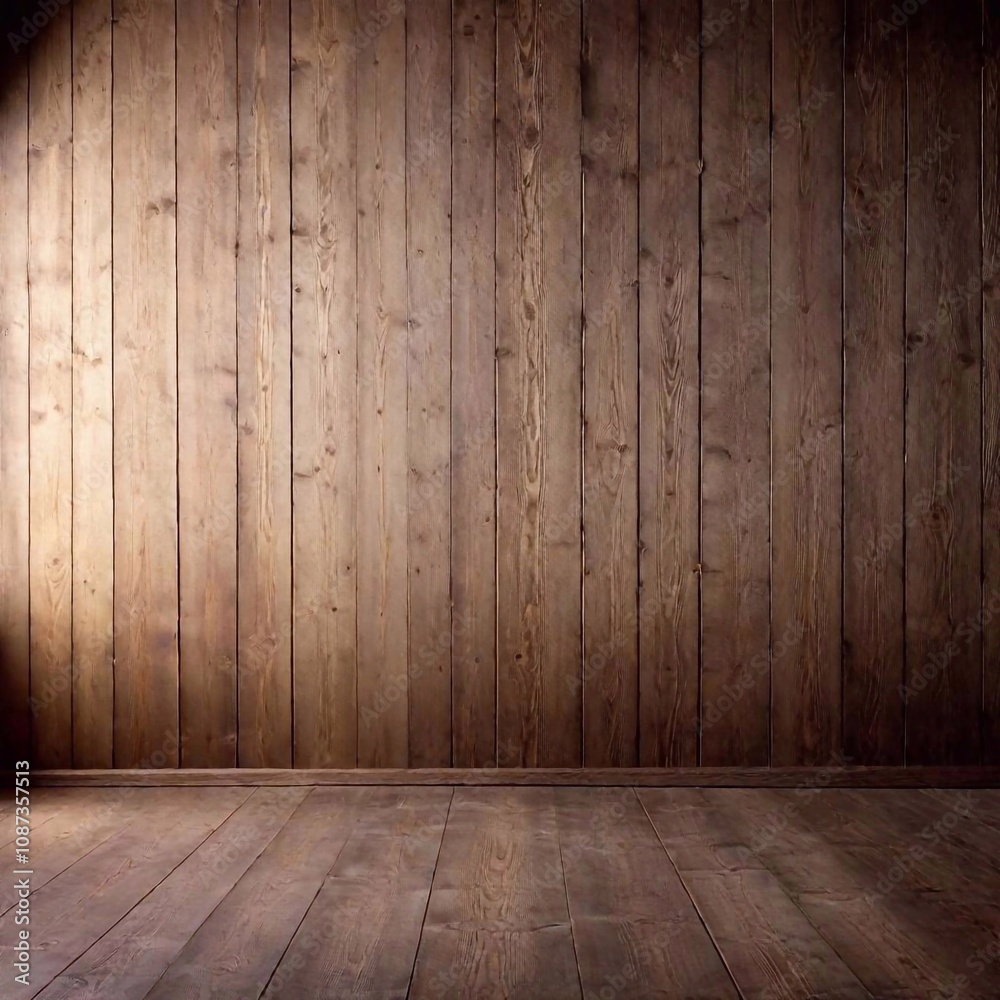 empty wooden background and product display empty wooden background and product display