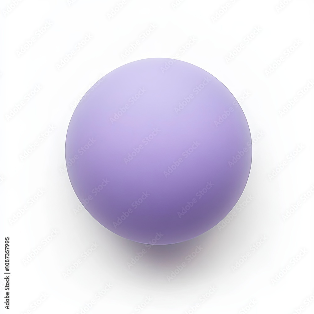 Purple Sphere - Minimalist Geometric Abstract Art Purple Sphere - Minimalist Geometric Abstract Art