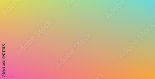 Sunrise serenity gradient background image vector. Perfect for modern designs, websites, or digital projects needing a smooth, colorful, and calming aesthetic.