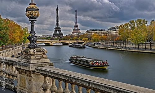 view of the seine city