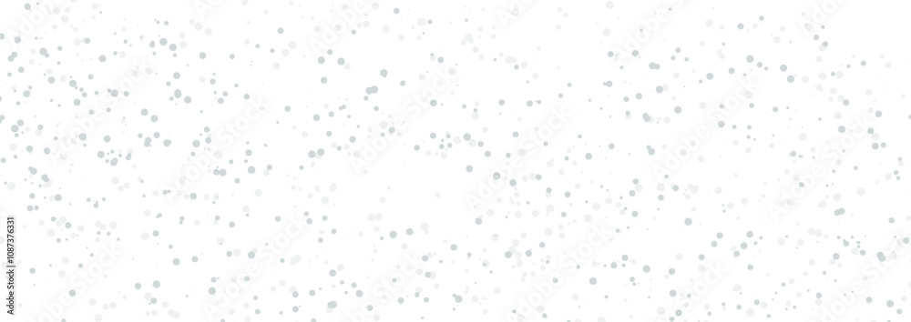 Seamless realistic falling snow or snowflakes pattern isolated on transparent background. Vector New Year or Christmas border. Seamless realistic falling snow or snowflakes pattern isolated on transparent background. Vector New Year or Christmas border.